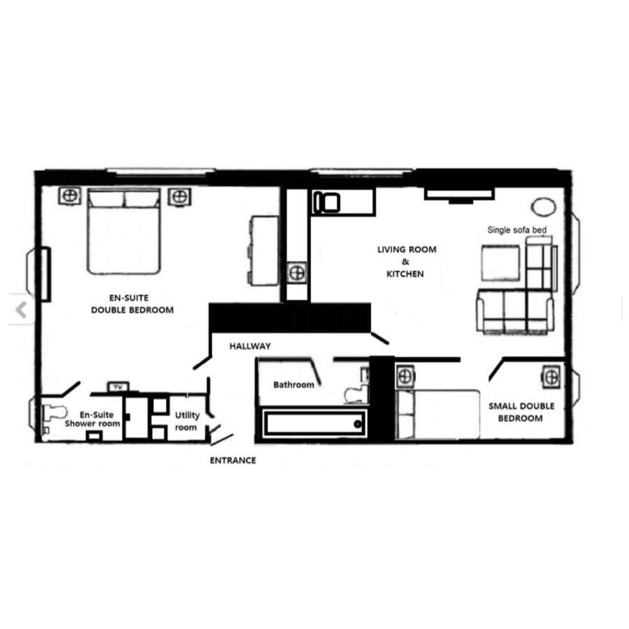 Glasgow City Centre Apartment Extérieur photo